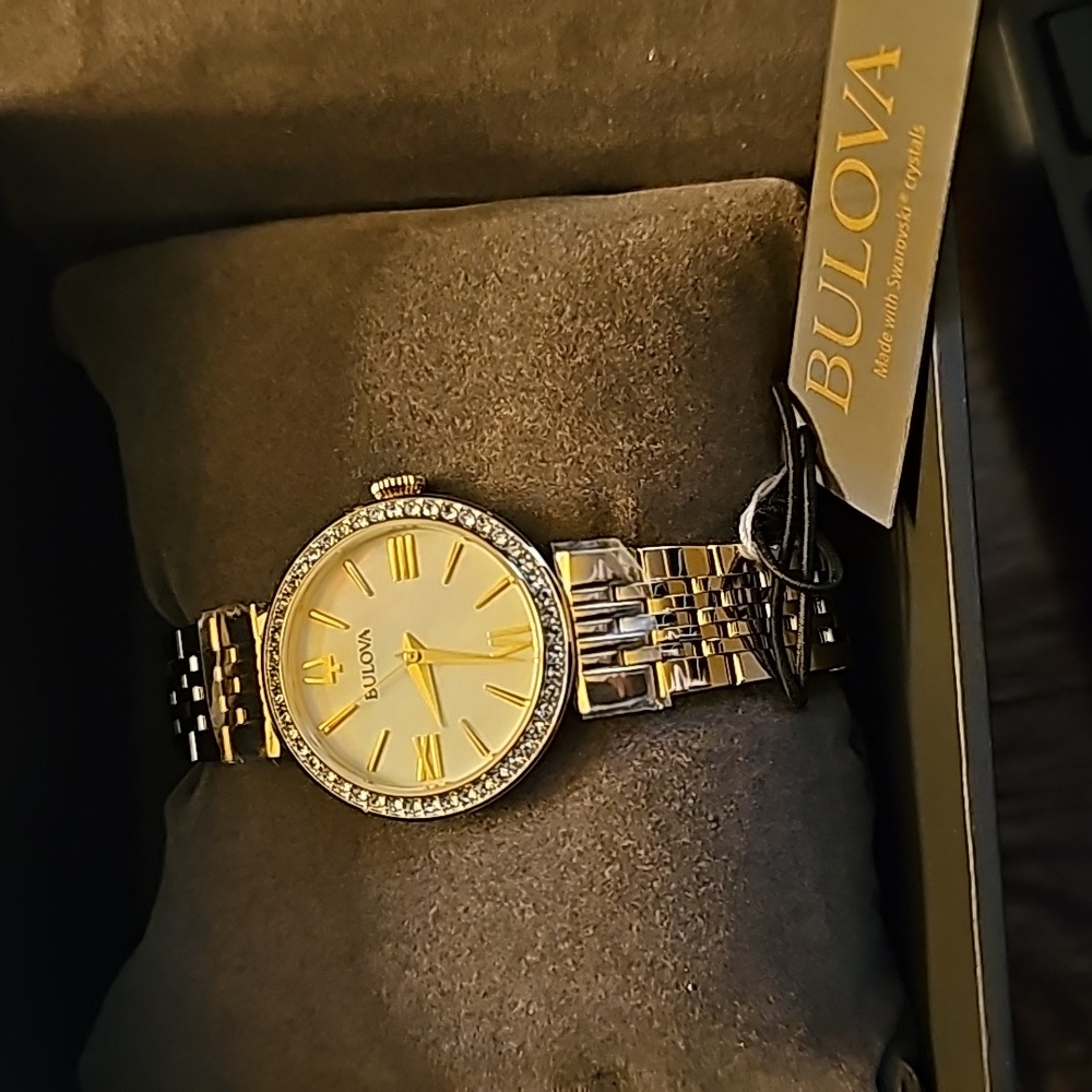 Bulova Ladies Watch Goldtone